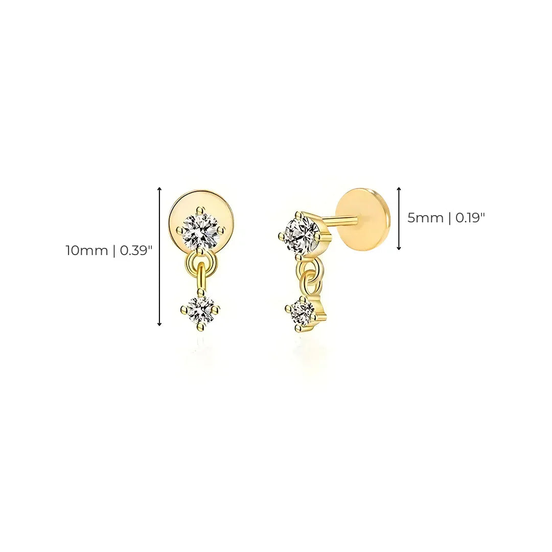 ISLA DROP OORBELLEN S925