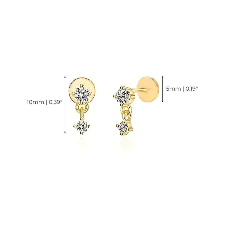 ISLA DROP OORBELLEN S925